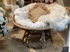 Papasan Sessel Rattansessel Schalensitz Ø 112cm Rattan Produktbild-Vorschau 1