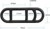Fahrradlicht Gummiband, Silikonband, Fahrrad Stretch Produktbild-Vorschau 2