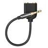 deleyCON Stereo Audio Klinken Adapter - 2x 3,5mm Klinken Produktbild-Vorschau 3