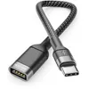 deleyCON USB-C auf USB-A Adapter 2.0 OTG Typ-C Stecker auf Produktbild-Vorschau 1