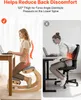 SucceBuy Tabouret ergonomique avec coussins rembourrés en Voir les images du produit 3