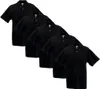 5 x Fruit of the Loom Original Herren-Polo Shirt Schwarz Produktbild-Vorschau 1