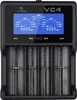 VC4 4-Kanal Li-Ion und NiMH LCD Schnellladegerät mit Produktbild-Vorschau 2