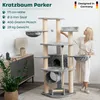HAPPYPET Großer Kratzbaum Stabil 'Parker' 171 cm - 11 cm Produktbild-Vorschau 2
