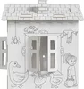 Spielhaus aus Pappe Landhaus Haus aus Karton für Kinder zum Produktbild-Vorschau 2