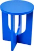 A blue stool on a white background. Produktbild-Vorschau