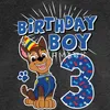 Spreadshirt Paw Patrol Chase 3 Jahre Alt 3. Geburtstag Produktbild-Vorschau 2