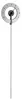 A thermometer with a circular dial. Anteprima dell’immagine prodotto