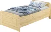 Seniorenbett extra hoch 100x200 Einzelbett Holzbett Produktbild-Vorschau 1