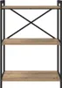 vidaXL Libreria Artisan in rovere 60 x 30 x 85 cm Materiale Anteprima dell’immagine prodotto 3
