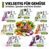 Gemüseschneider Spiralschneider, 4 Klingen für Gemüsenudeln Produktbild-Vorschau 3