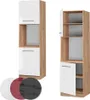 Herdumbauschrank Vicco Fame-Line Weiß Hochglanz 60 cm Produktbild-Vorschau 6