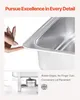 SucceBuy 8 Qt 2-pack rettangolare chafing dish buffet set - Anteprima dell’immagine prodotto 3