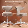 Chaise de maquillage COMHOMA avec roulettes, chaise de Voir les images du produit 6