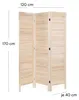 RAUMTEILER "COTTAGE" | 3-teilig, Holz | Paravent | Farbe: Produktbild-Vorschau 2