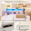 Canapé-lit Fliek 140 x 190 cm avec pouf hydraulique, lit Voir les images du produit 7