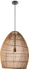 Pendelleuchte Wohnzimmer Boho Korbleuchten Pendellampe Produktbild-Vorschau 1
