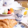Heinen Delfts Blauw – Kaffeebecher Teckel Nhaan 145 ml – Bild 2 Produktbild-Vorschau