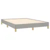 vidaXL Struttura letto senza materasso grigio chiaro Anteprima dell’immagine prodotto 3