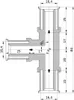 Wavin Tigris K5 pezzo a T 16 mm Anteprima dell’immagine prodotto 2