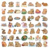 50pcs Tieraufkleber PVC wasserdicht Verschiedene Cartoon Produktbild-Vorschau 5