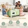 AIYAPLAY Kinderküche Spielküche mit Mikrowelle Spüle und Produktbild-Vorschau 7