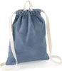 BagBase BG642 | Borsa da palestra Denim Gymsac - 46 x 37 cm Anteprima dell’immagine prodotto 1