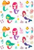 Oblique Unique 36 Meerjungfrau Sticker Meerjungfrauen Produktbild-Vorschau 1