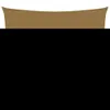 Vela Parasole 160 g/m² Tortora 4,5x4,5 m in HDPE Anteprima dell’immagine prodotto 1