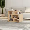 A modern living room scene with a couch, a plant, and a wooden side table. Produktbild-Vorschau