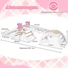 COSTWAY: set di 4 strutture da arrampicata per interni, Anteprima dell’immagine prodotto 2