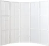 Homestyle4u Paravent Raumteiler 5 teilig Holz Weiss Produktbild-Vorschau 4