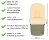 Fillikid Winterfußsack Bernina Lammfell Exklusiv Produktbild-Vorschau 4