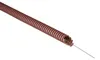 TUBO CORRUGATO CON TIRAFILO MARRONE Ø 25 mm - rotolo 50 mt Anteprima dell’immagine prodotto 2