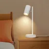 ZMH noční lampička stolní lampa do ložnice bílá - otočná Náhled obrázku produktu 8