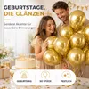 50 palloncini, decorazioni per matrimonio, colore oro, Anteprima dell’immagine prodotto 8
