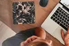 MuchoWow® Mauspad Mousepad Marmor - Schwarz - Roségold Produktbild-Vorschau 3
