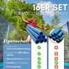 Trampolin Schaumstoffrohre 12x Polster 92cm - Blau- Produktbild-Vorschau 7
