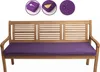 Bankkissen 100×60×7 cm Violett – Sitzkissen für Gartenbank Produktbild-Vorschau 6