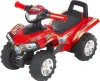 Rutschauto Quad Rot 60x26x30 cm LED Musik Stauraum 25 cm Produktbild-Vorschau 1