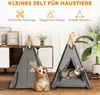 PawHut tenda per animali domestici, tenda per gatti con Anteprima dell’immagine prodotto 6