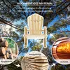 Outsunny Houpací křeslo Rustikální relaxační křeslo Náhled obrázku produktu 7