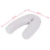 vidaXL Schwangerschaftskissen J-förmig 54x(36-43) cm Grau Produktbild-Vorschau 2