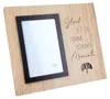 Gilde Fotorahmen (LED), rechteckig, "Glück", Spruch, MDF, Produktbild-Vorschau 3
