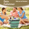 LS-LebenStil Flexibler Putzeimer 10L 35x24cm faltbar mit Produktbild-Vorschau 9