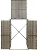 vidaXL Box na odpadky pro 1 odpadkový koš šedý 70x80x117 cm Náhled obrázku produktu 1