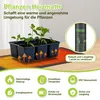 Peviasot Pflanzen Heizmatte 27W mit Thermostat, Timer 0–12 Produktbild-Vorschau 6
