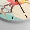 Wanduhr - Rund - Glasuhr - Hirsch Illustration modern Produktbild-Vorschau 5
