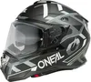 O'NEAL D-SRS Helmet SQUARE black/white/gray M (57/58 cm) Produktbild-Vorschau 3