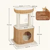 Yaheetech Kratzbaum aus PE-Rattan 71,5 cm, stabiler Produktbild-Vorschau 6